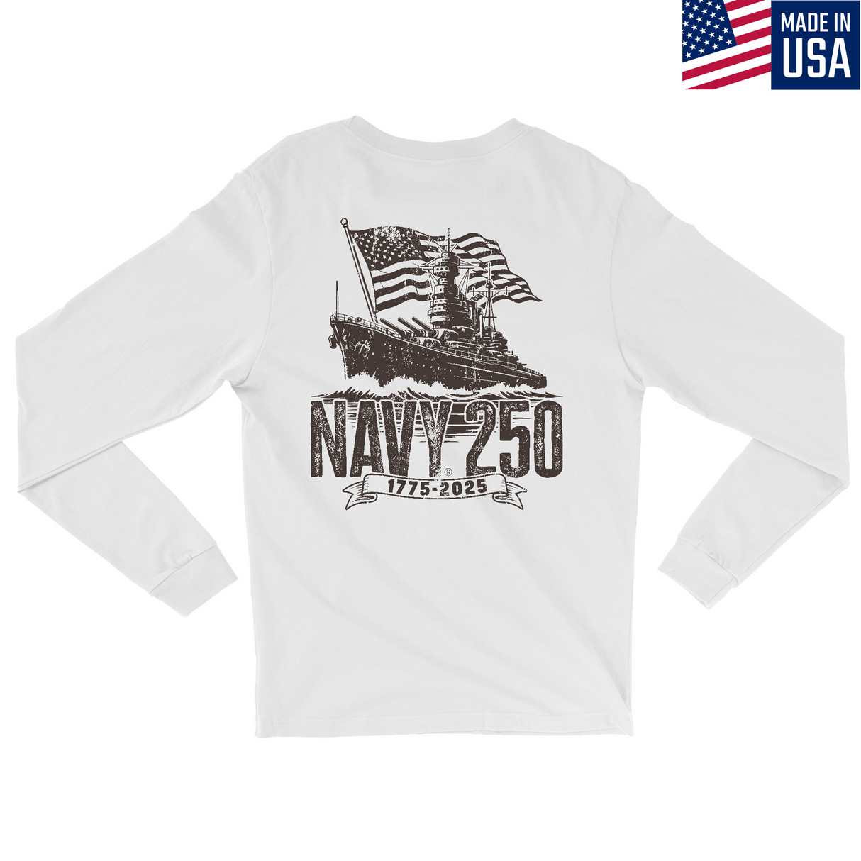 Mens Medium White Style_Long Sleeve