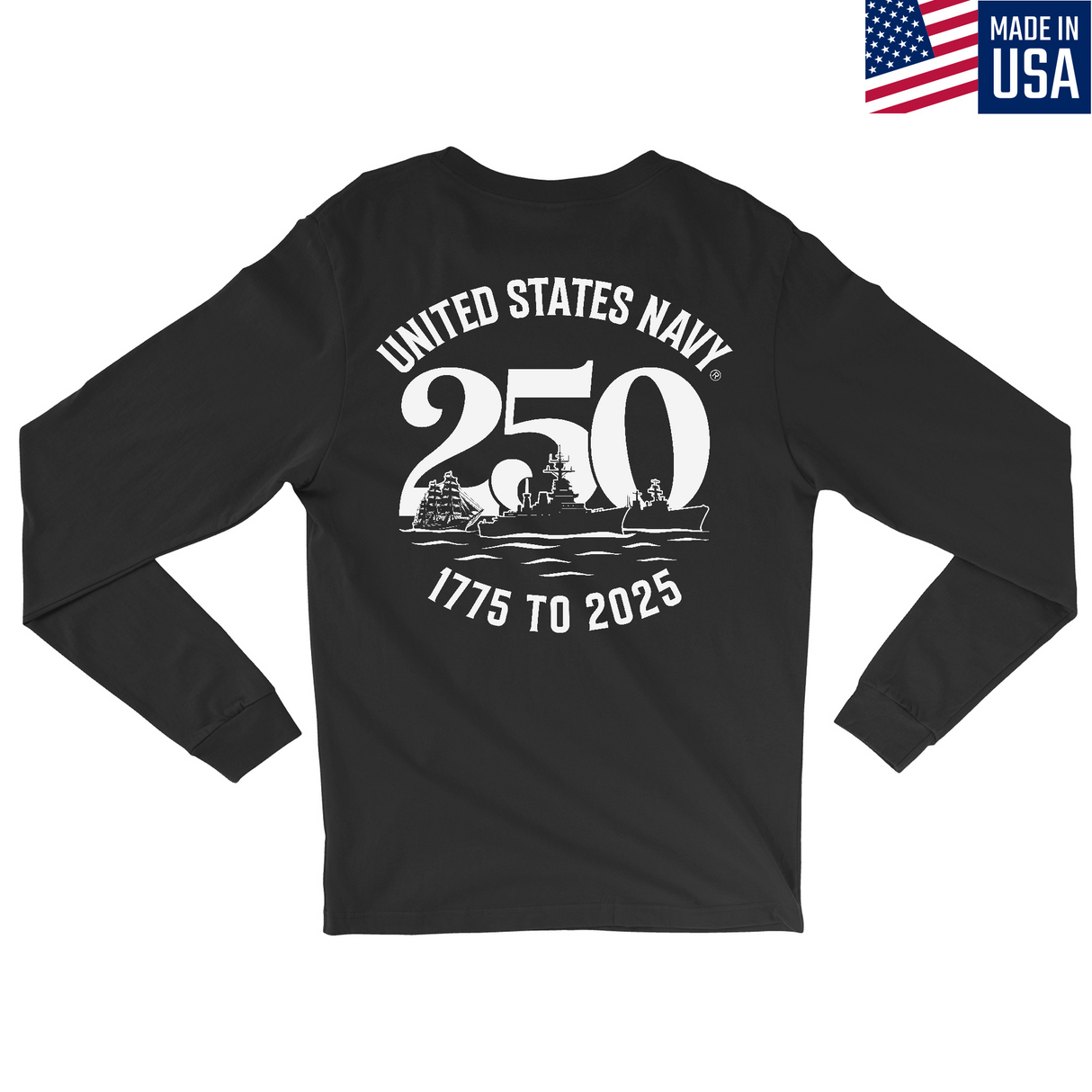 Mens Medium Black Style_Long Sleeve