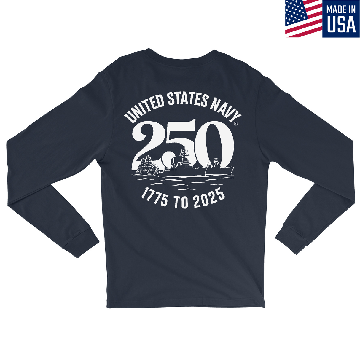 Mens Medium Navy Style_Long Sleeve
