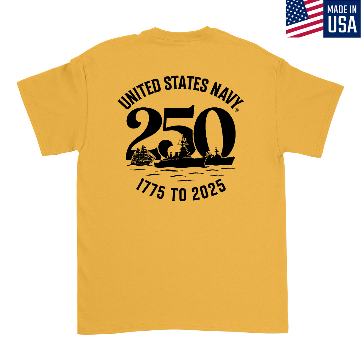 Mens Medium Yellow Style_T-Shirt