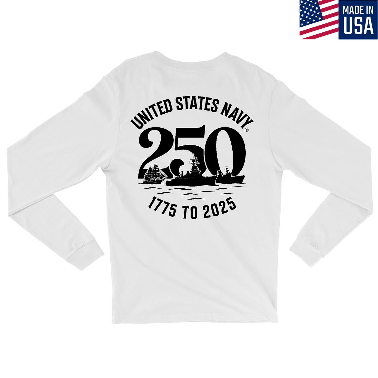 Mens Medium White Style_Long Sleeve