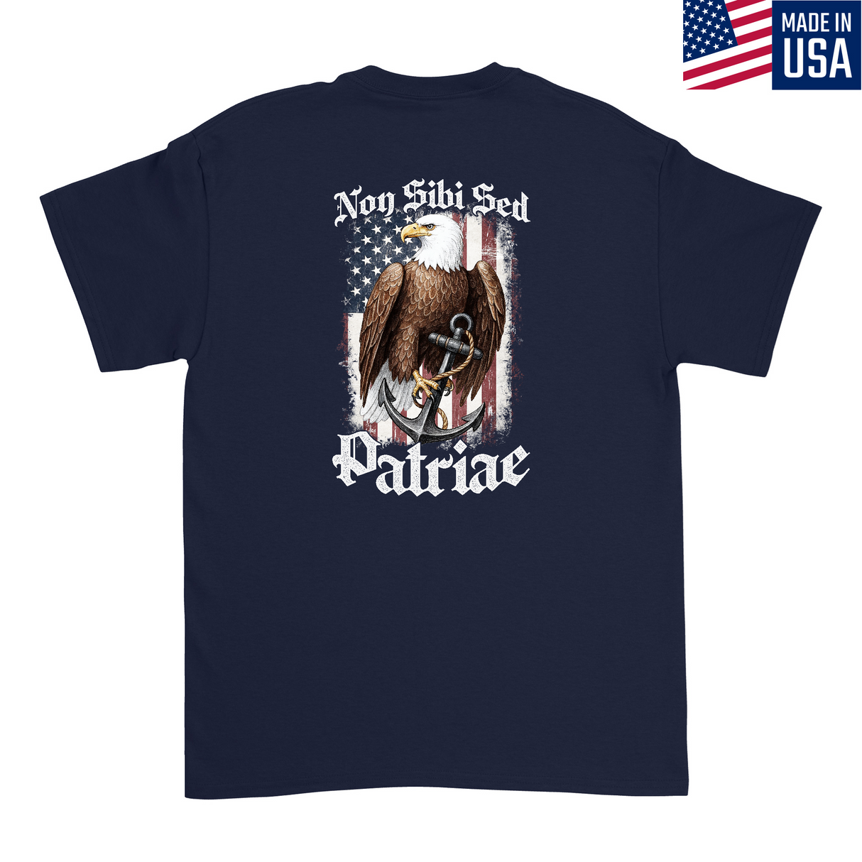 Mens Medium Dark Navy Style_T-Shirt