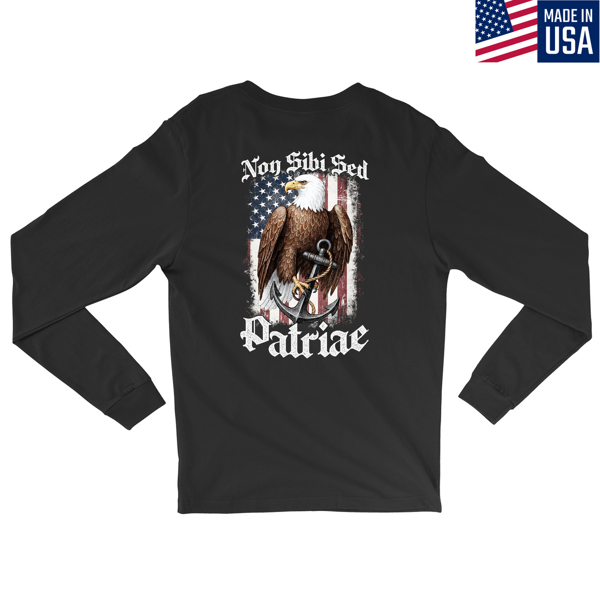 Mens Medium Black Style_Long Sleeve