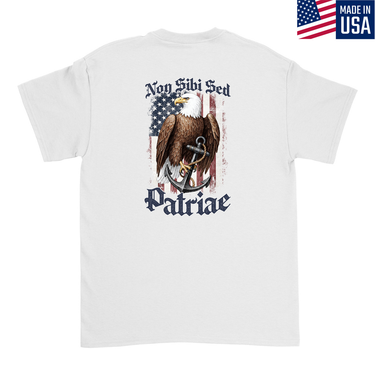 Mens Medium White Style_T-Shirt