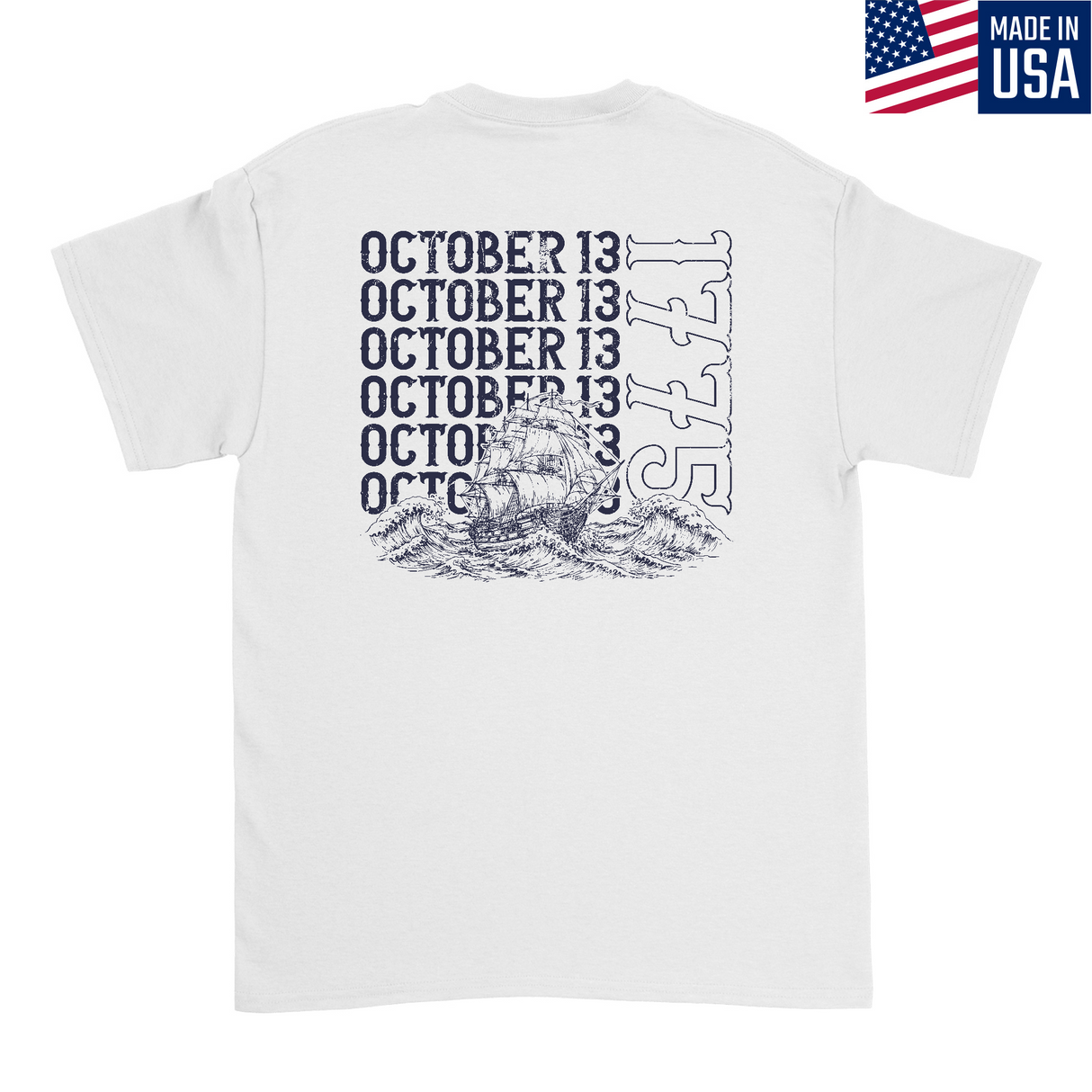 Mens Medium White Style_T-Shirt