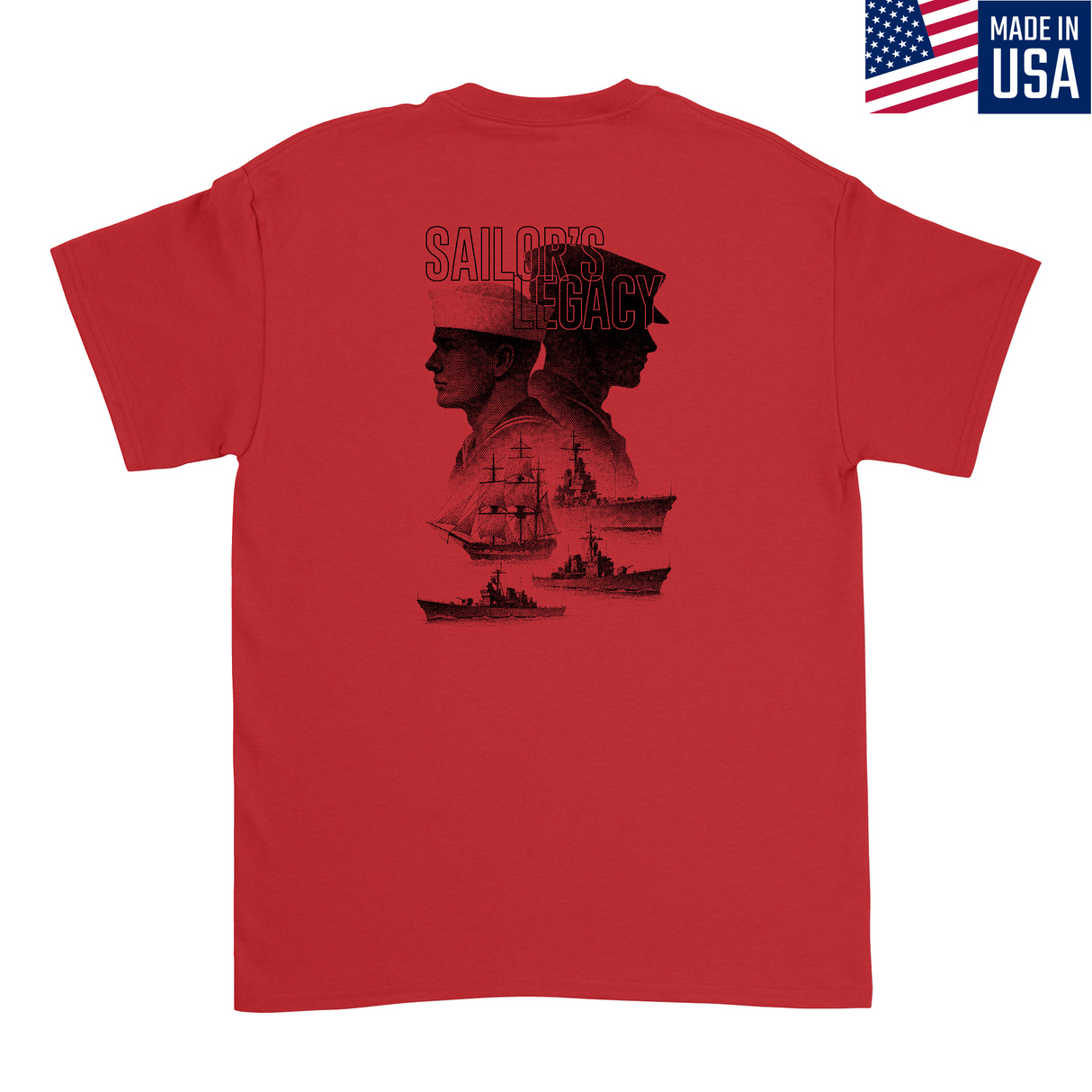 Mens Medium Red Style_T-Shirt