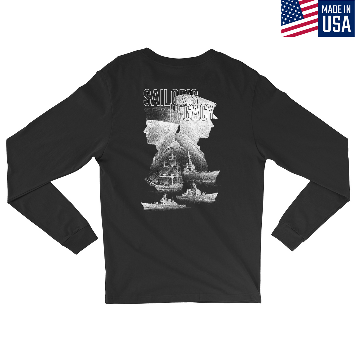 Mens Medium Black Style_Long Sleeve