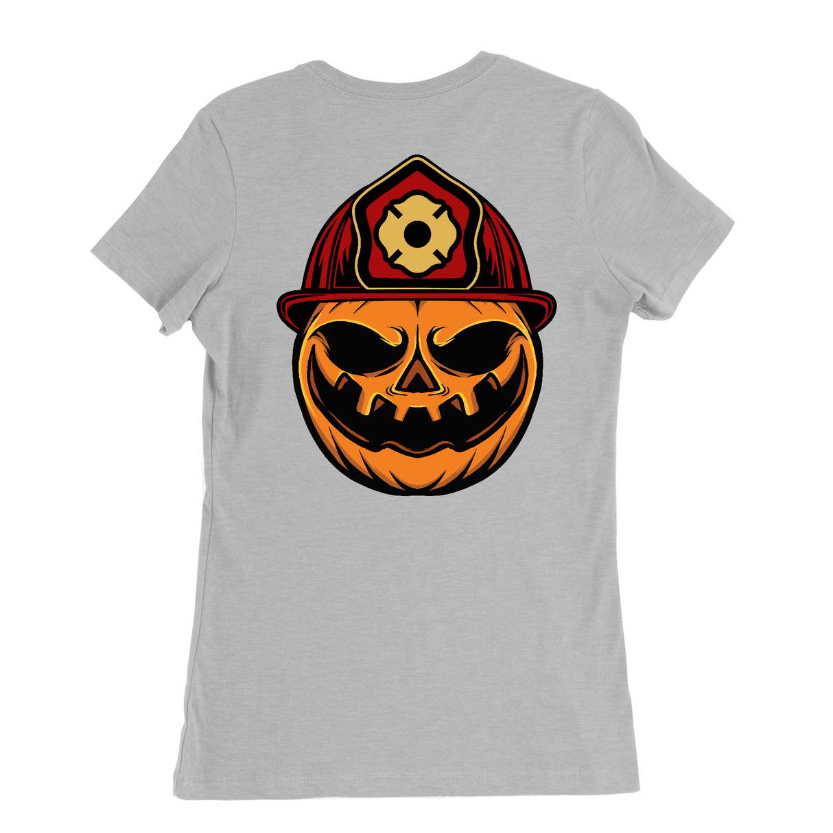 Womens Medium Solid Athletic Grey Style_T-Shirt