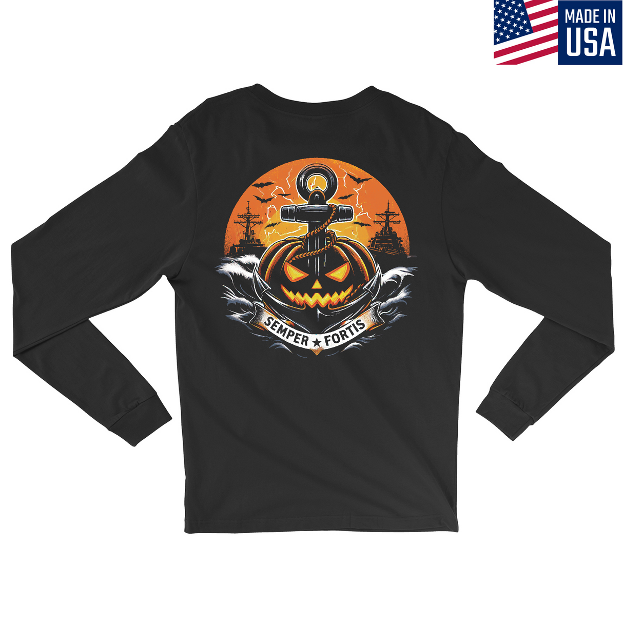 Mens Medium Black Style_Long Sleeve
