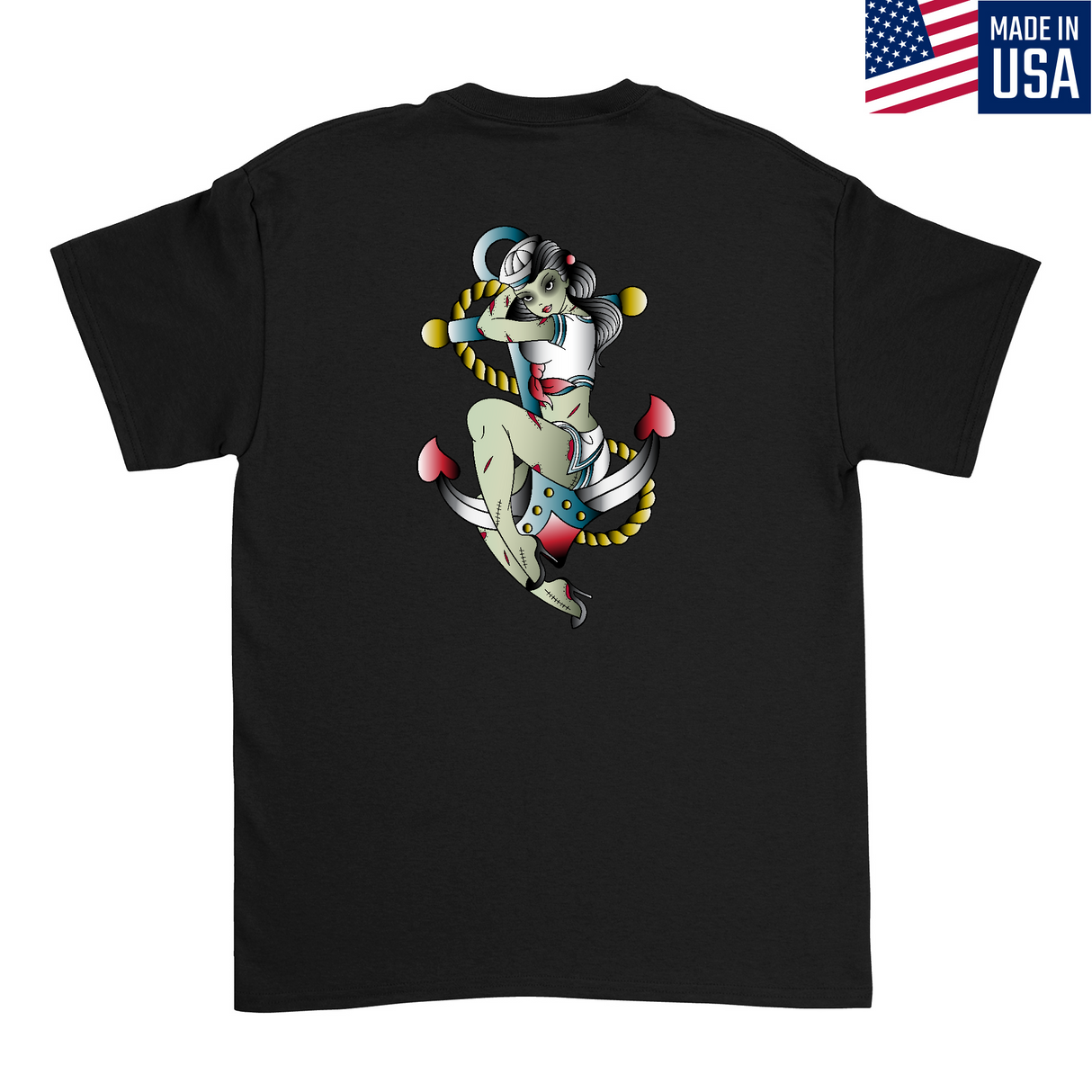 Mens Medium Black Style_T-Shirt