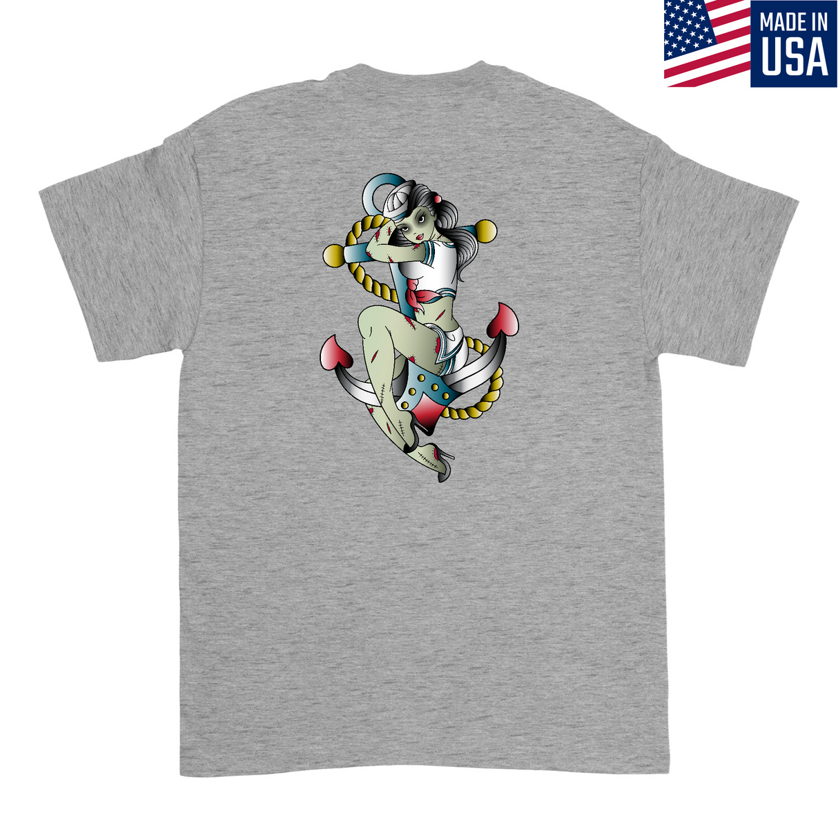 Mens Medium Dark Ash Style_T-Shirt