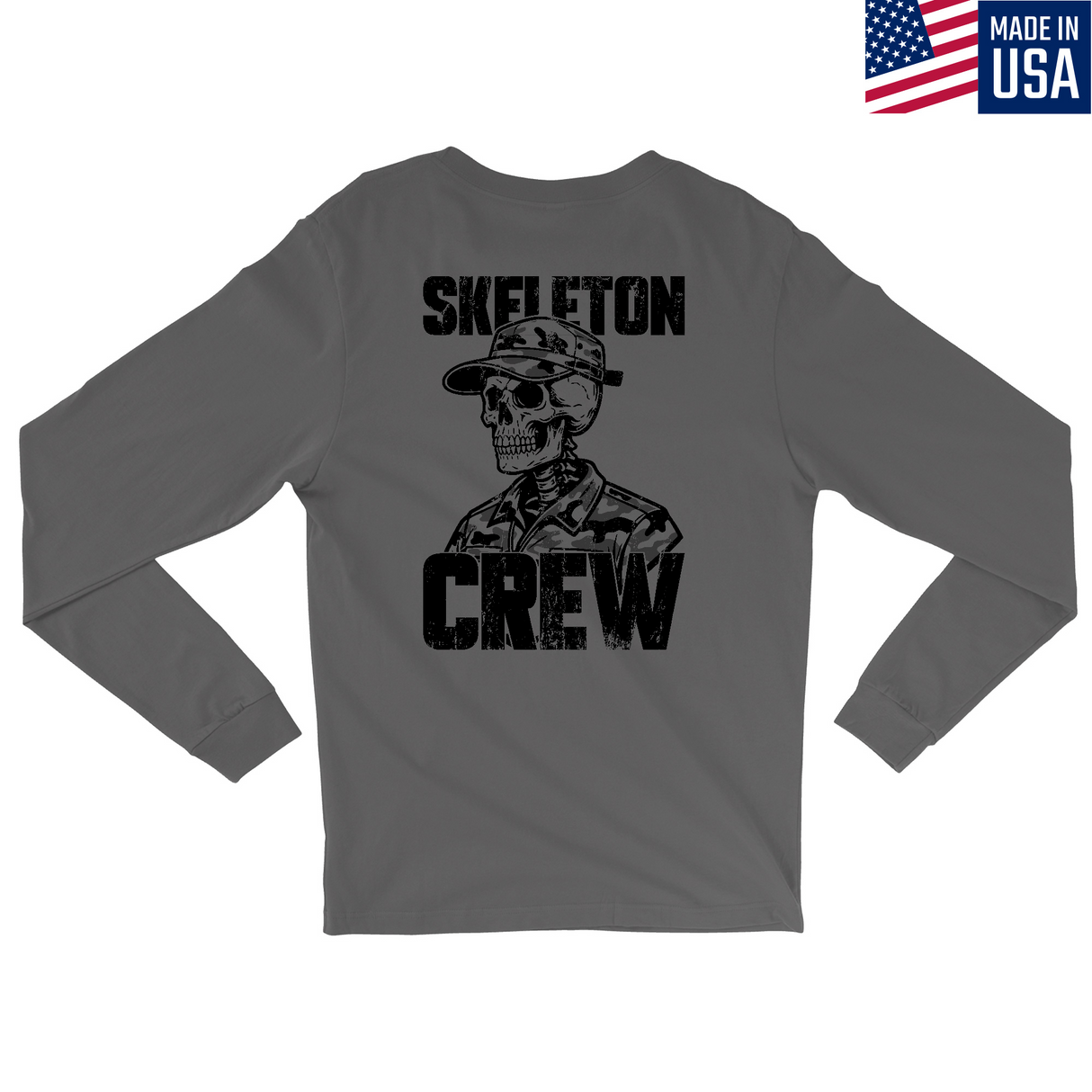 Mens Medium Charcoal Style_Long Sleeve