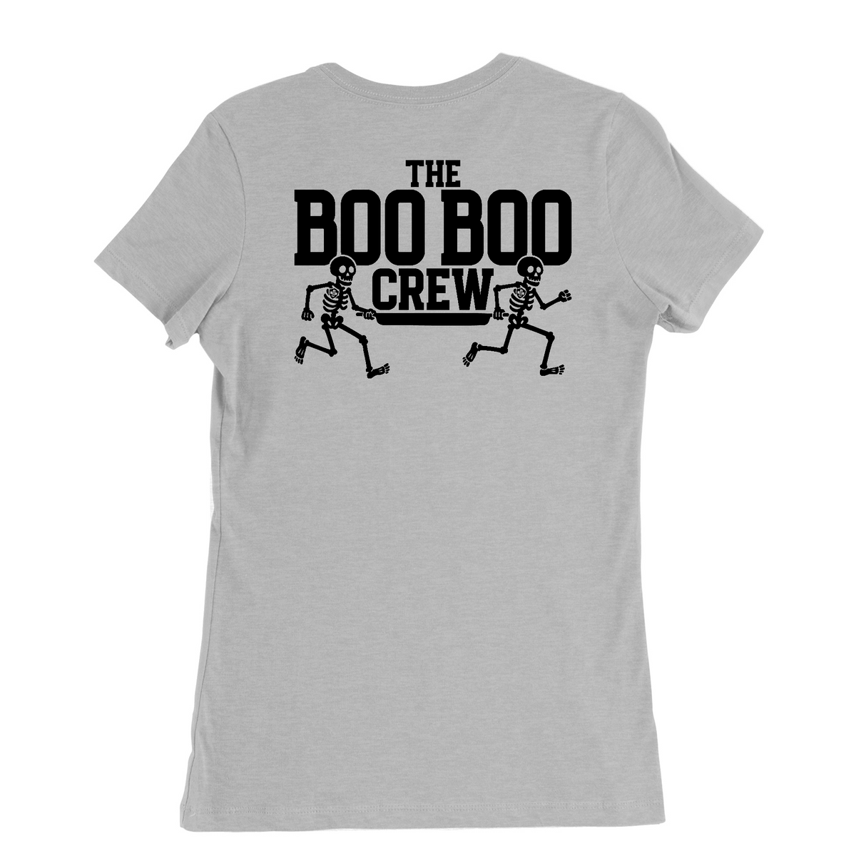 Womens Medium Solid Athletic Grey Style_T-Shirt