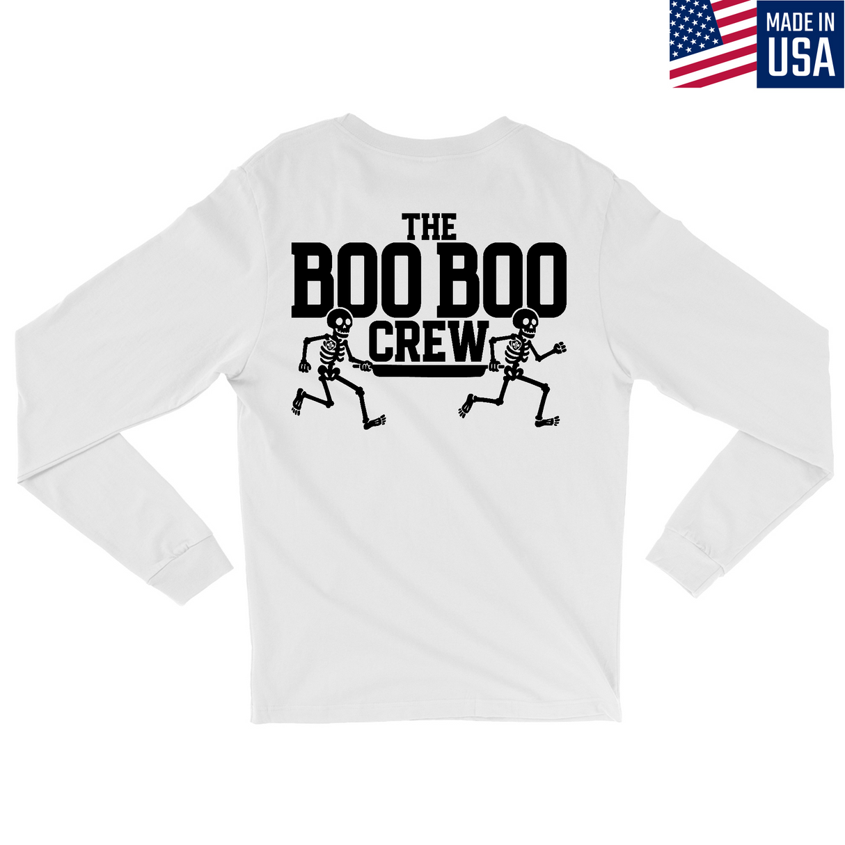 Mens Medium White Style_Long Sleeve