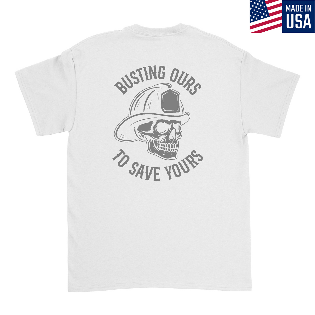 Mens Medium White Style_T-Shirt