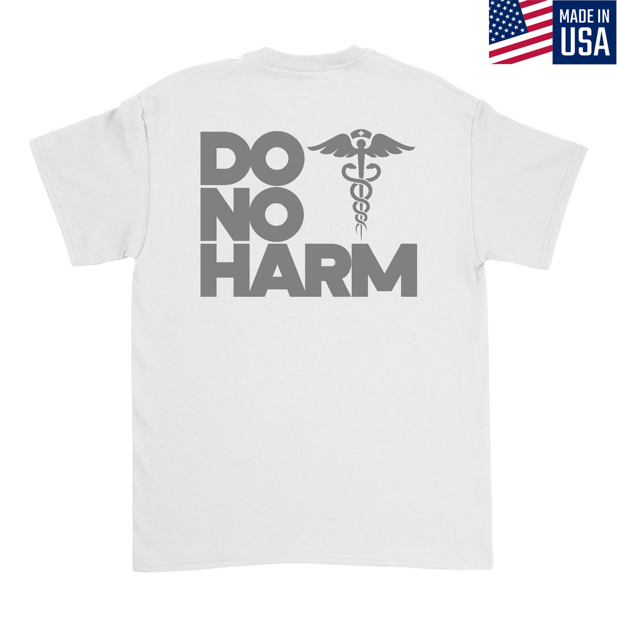 Mens Medium White Style_T-Shirt