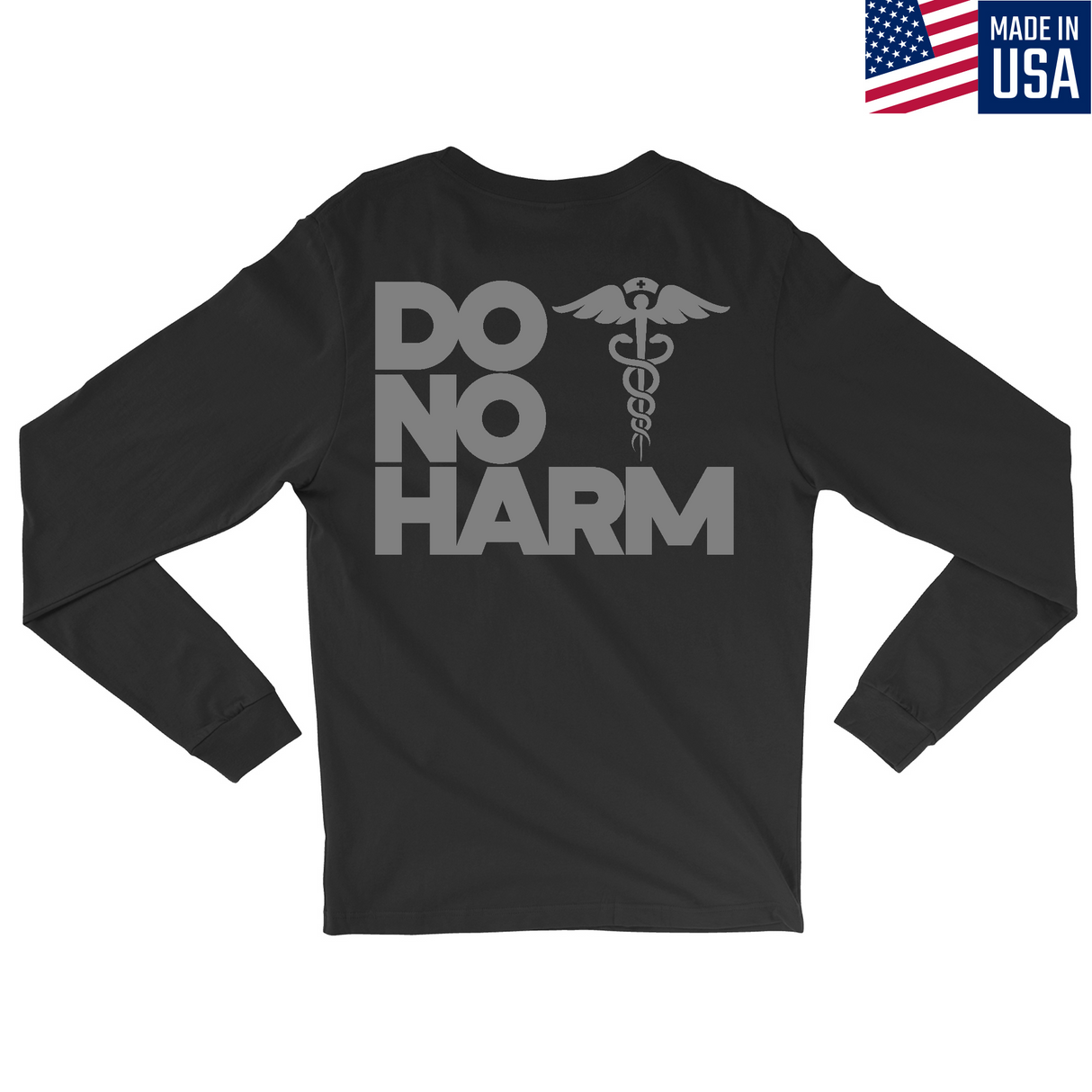 Mens Medium Black Style_Long Sleeve
