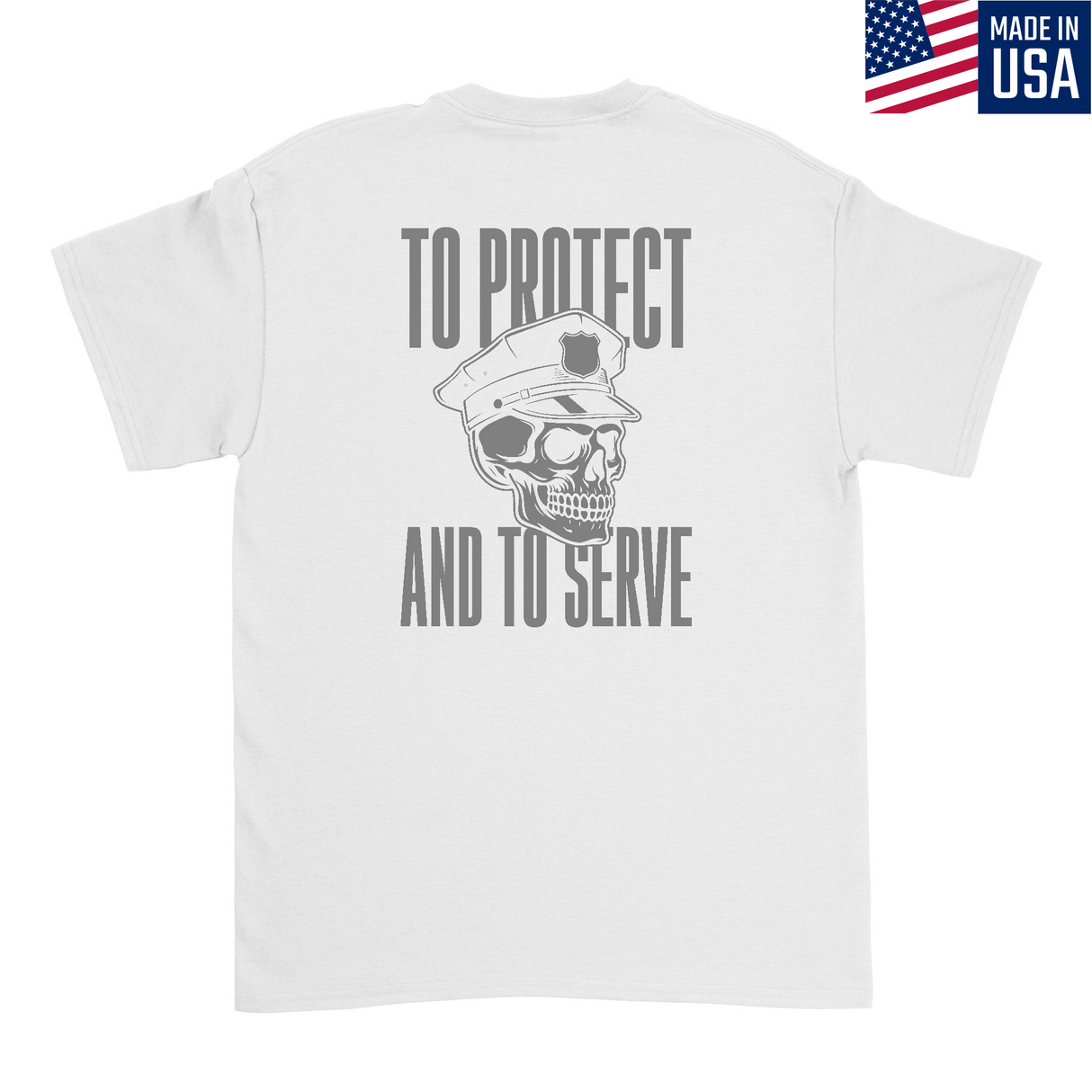 Mens Medium White Style_T-Shirt