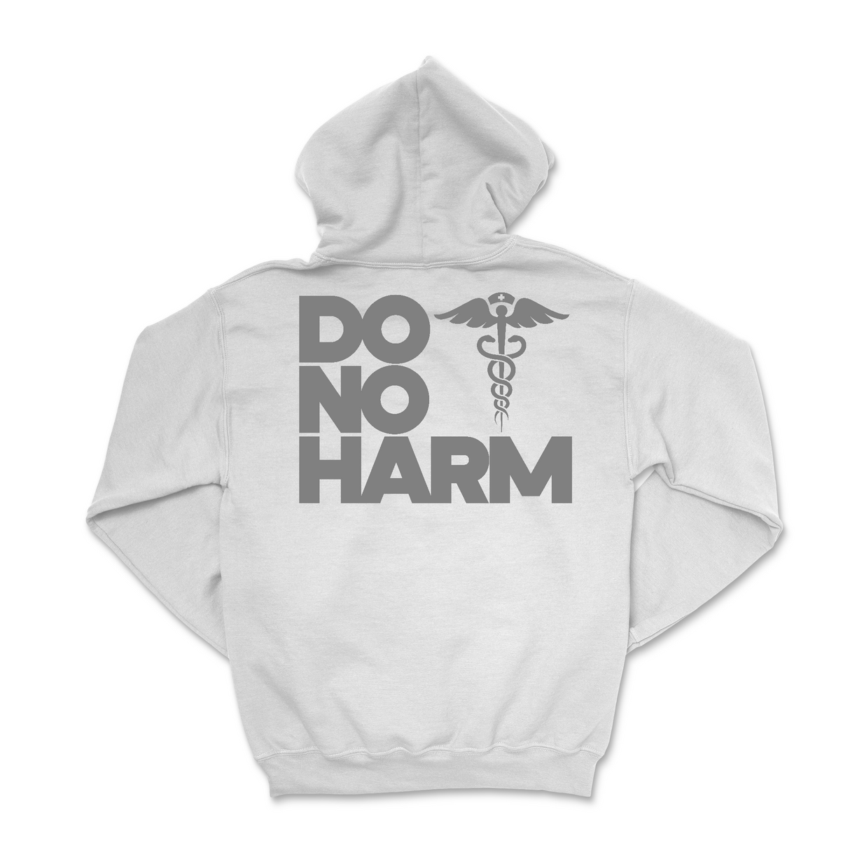 Mens Medium White Style_Hoodie