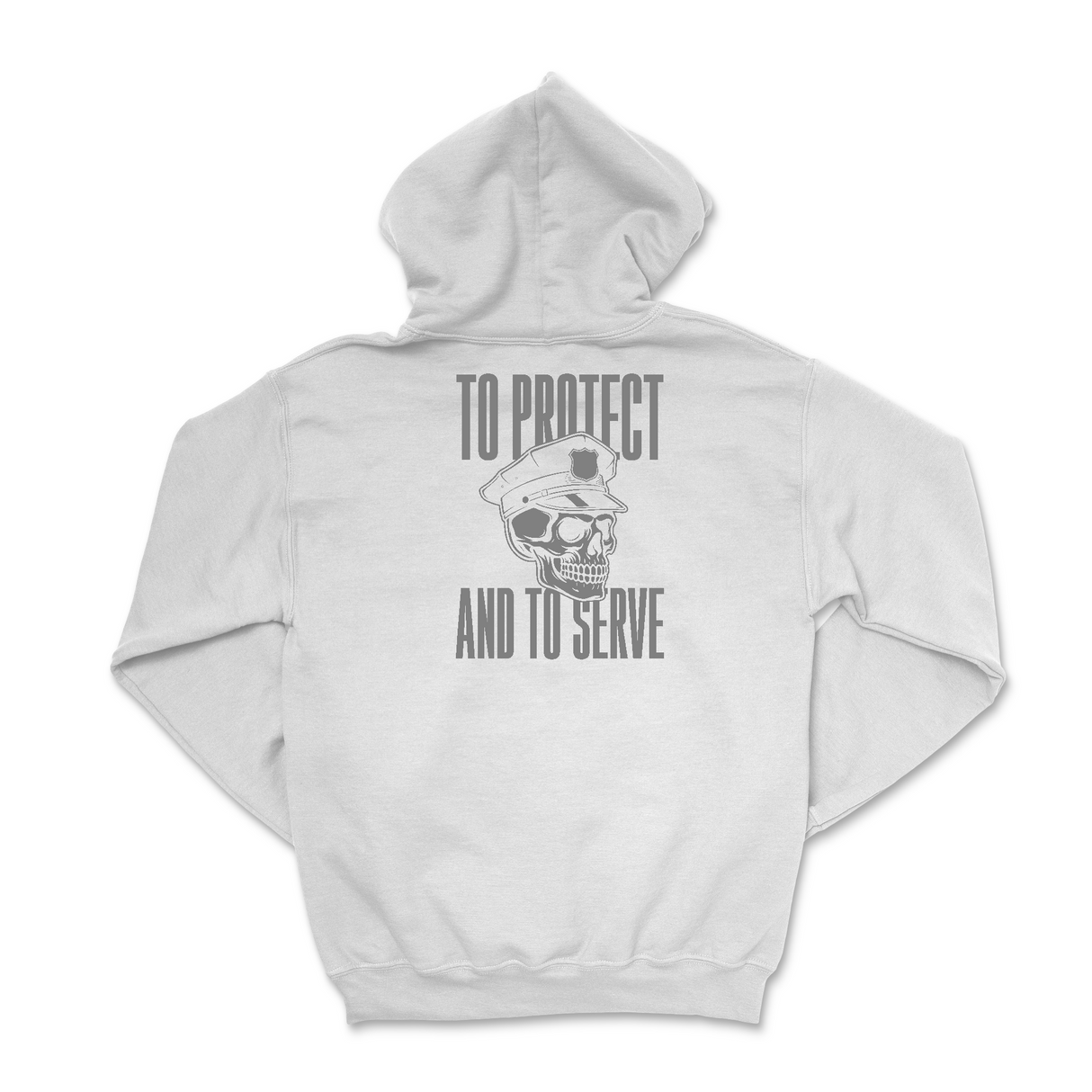 Mens Medium White Style_Hoodie