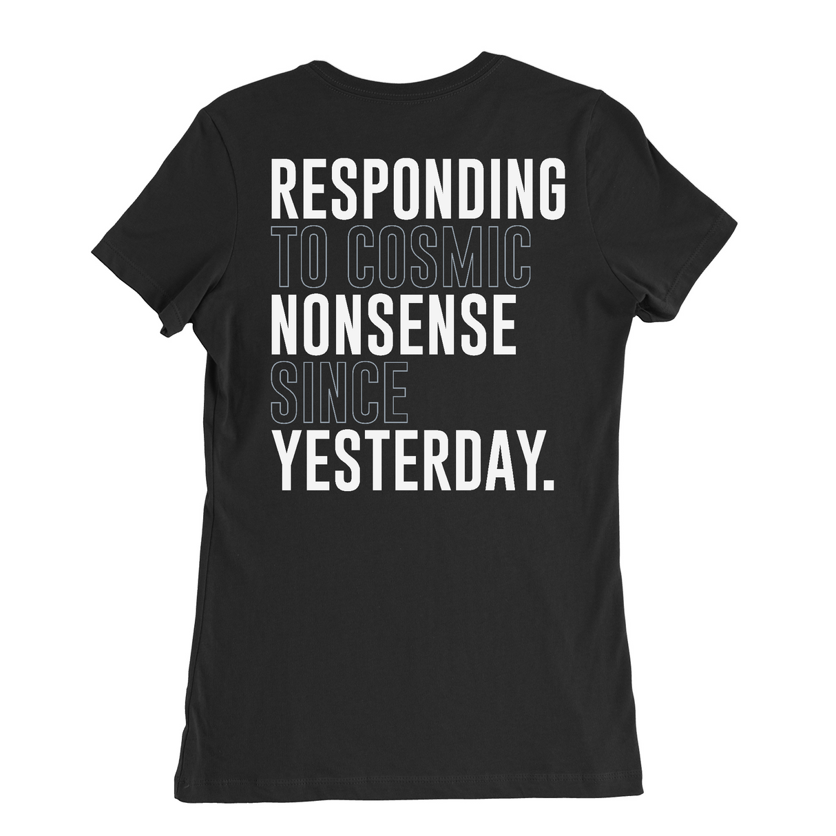 Womens Medium Black Style_T-Shirt