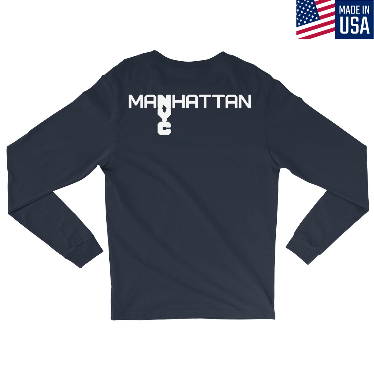 Mens Medium Navy Style_Long Sleeve