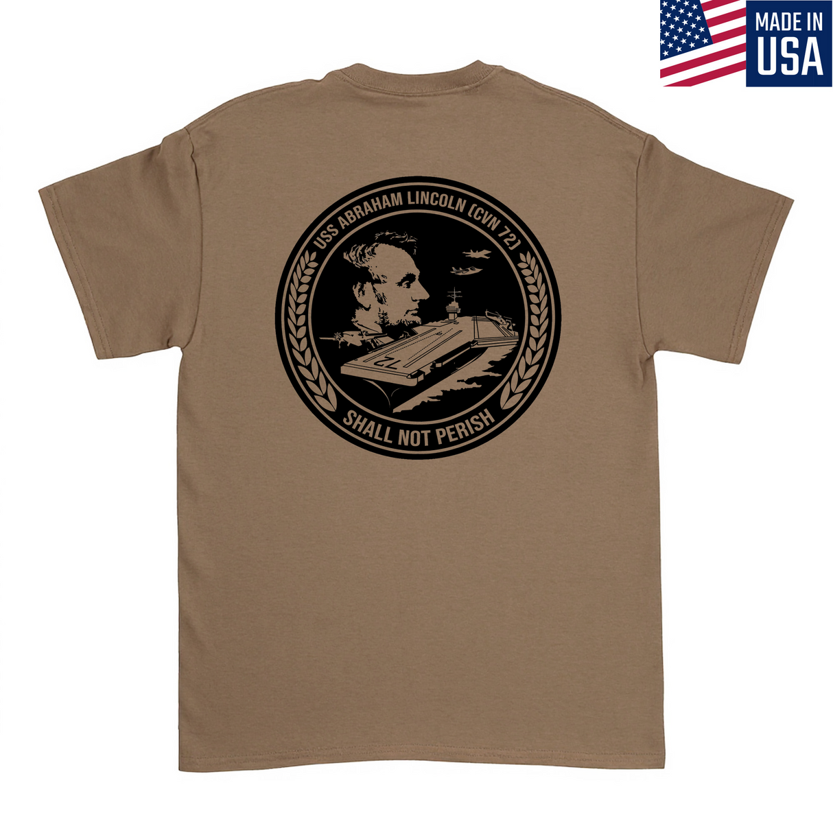 Mens Medium Brown Style_T-Shirt