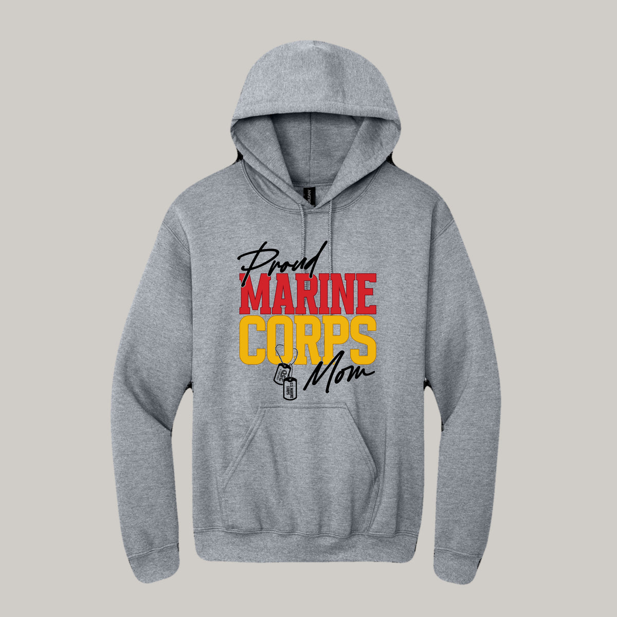 America250 Marine Mom - Men's Hoodie