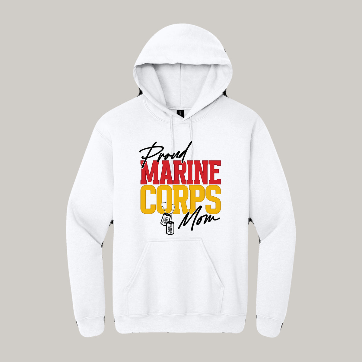 America250 Marine Mom - Men's Hoodie