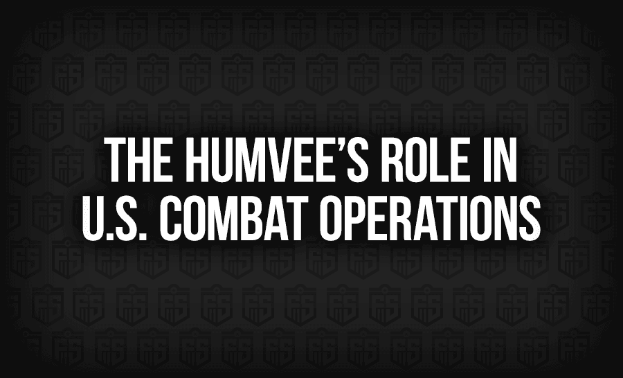 The Humvee’s Role in U.S. Combat Operations – Forever Serve American ...