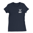 Womens Small Navy Style_T-Shirt