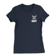 Womens Small Navy Style_T-Shirt