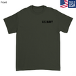 Mens Small Military Green Style_T-Shirt