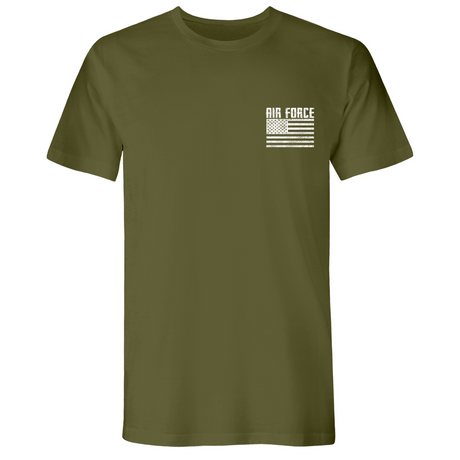 Mens Small Military Green Style_T-Shirt