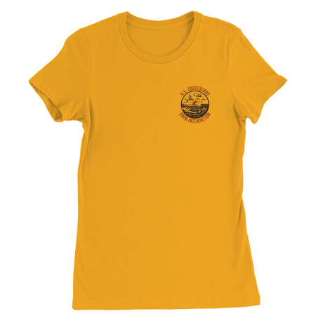 Womens Small Yellow Style_T-Shirt