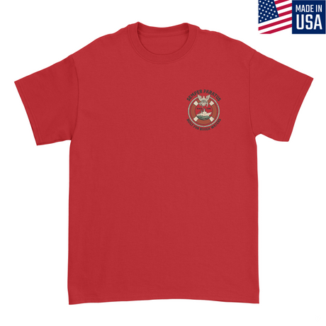 Mens Small Red Style_T-Shirt