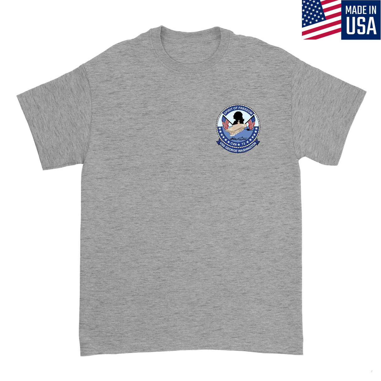 Mens Small Dark Ash Style_T-Shirt