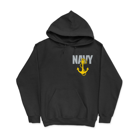 Mens Small Black Style_Hoodie