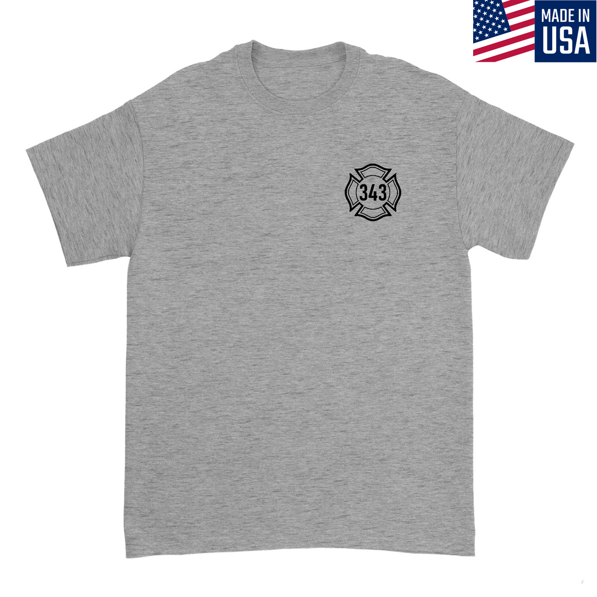 Mens Small Dark Ash Style_T-Shirt