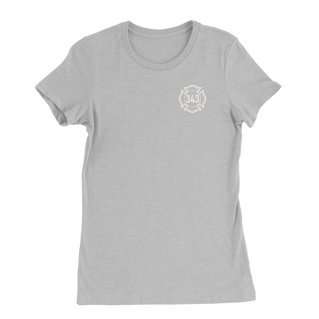 Womens Small Solid Athletic Grey Style_T-Shirt