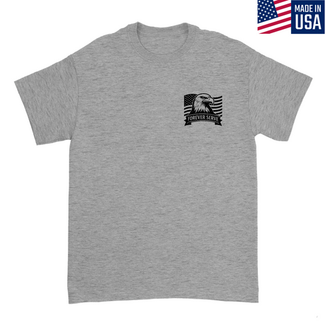 Mens Small Dark Ash Style_T-Shirt