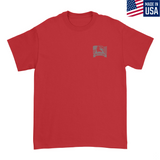 Mens Small Red Style_T-Shirt