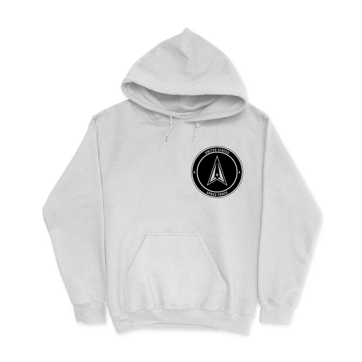 Mens Small White Style_Hoodie