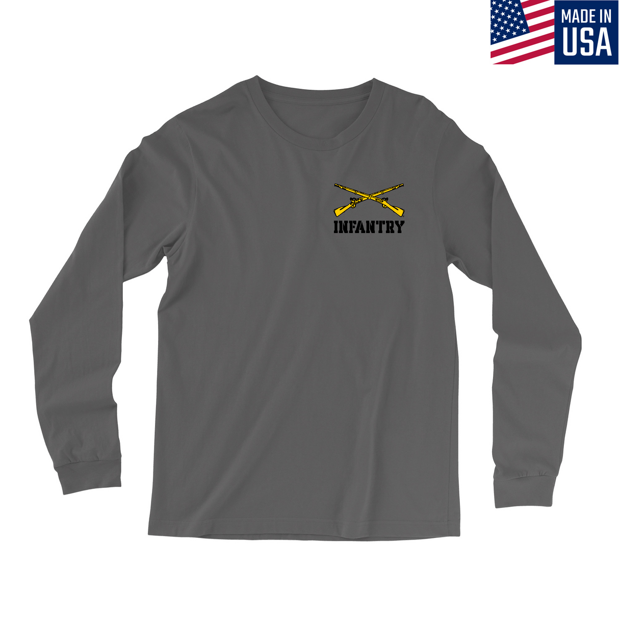 Mens Small Charcoal Style_Long Sleeve