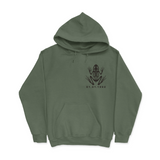 Mens Small Military Green Style_Hoodie