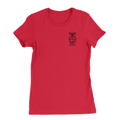 Womens Small Red Style_T-Shirt
