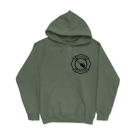 Mens Small Military Green Style_Hoodie