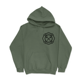 Mens Small Military Green Style_Hoodie