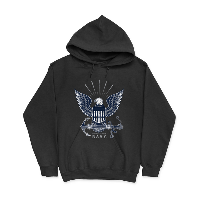Mens Small Black Style_Hoodie