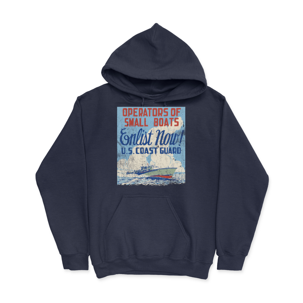 WW2 Vintage Poster Men's Hoodie